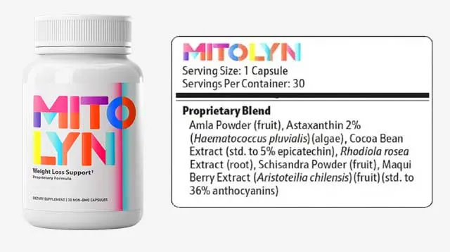 Mitolyn Ingredients